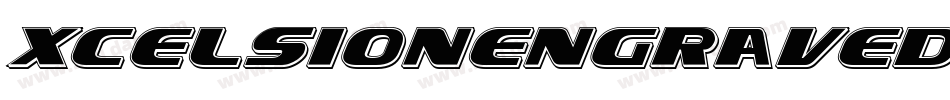XcelsionEngravedItalicItalic-azY9字体转换