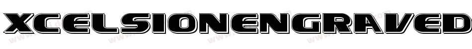 XcelsionEngraved-WEpv字体转换