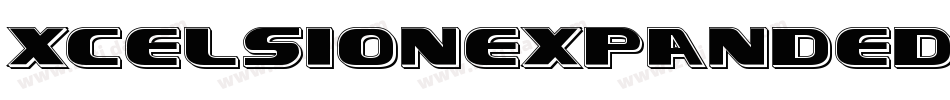 XcelsionExpandedExpanded-EM4l字体转换