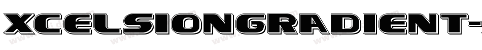 XcelsionGradient-Z3EK字体转换