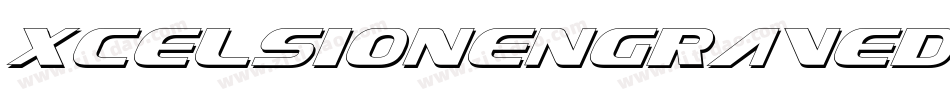 XcelsionEngravedItalicItalic-azY9字体转换