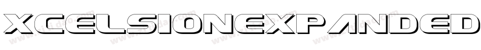 XcelsionExpandedExpanded-EM4l字体转换