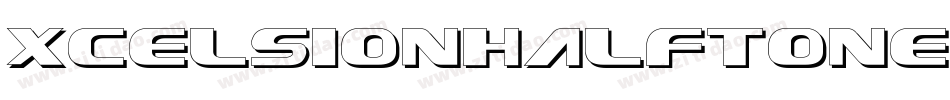 XcelsionHalftone-xzLR字体转换