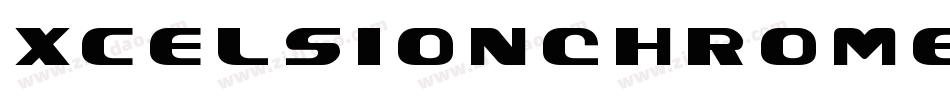 XcelsionChrome-XOGK字体转换
