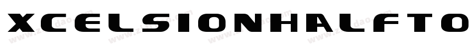 XcelsionHalftone-xzLR字体转换