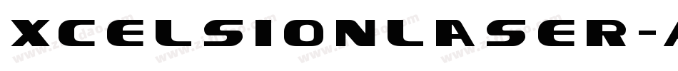 XcelsionLaser-ABGm字体转换