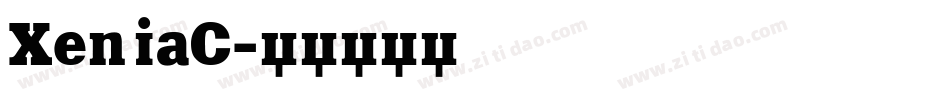 XeniaC字体转换