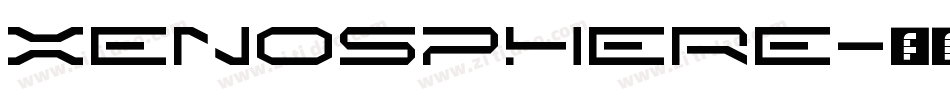 xenosphere字体转换