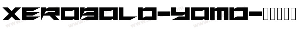 XeroBold-y0Md字体转换