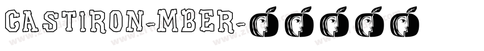 CastIron-MBEr字体转换