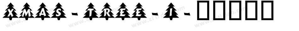 xmas-tree-1字体转换