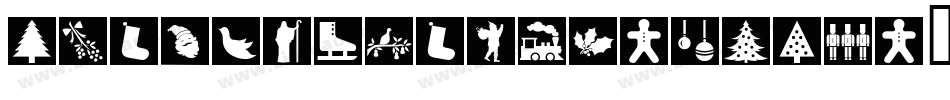 XmasClipart2-Vzy0字体转换