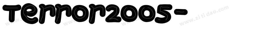 Terror2005字体转换