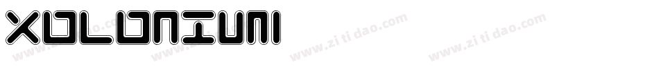 xolonium字体转换