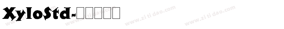 XyloStd字体转换