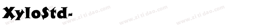 XyloStd字体转换