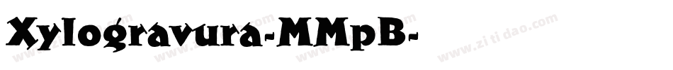 Xylogravura-MMpB字体转换