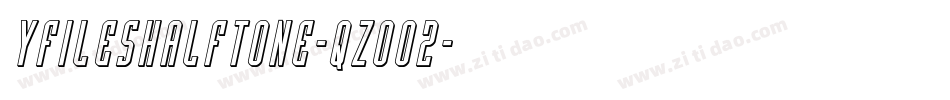 YFilesHalftone-qZ0o2字体转换