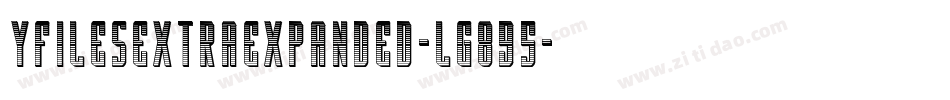 YFilesExtraExpanded-lg895字体转换