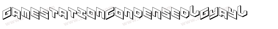 GamestationCondensed-GYay字体转换