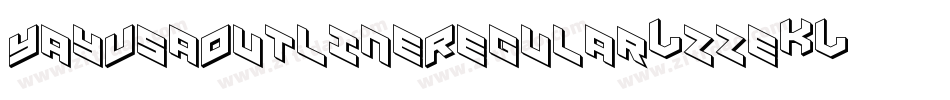 YayUsaOutlineRegular-zze0字体转换