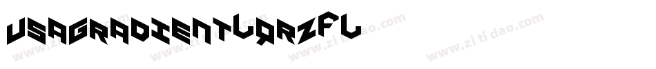 UsaGradient-qrZ5字体转换