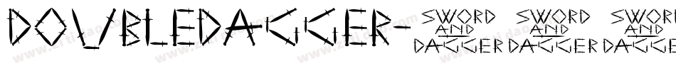 DoubleDagger字体转换
