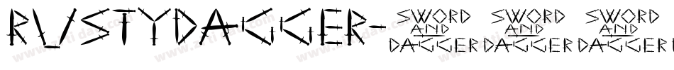 RustyDagger字体转换