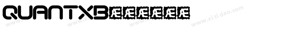QUANTXB字体转换
