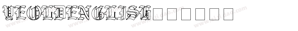 YeOldEnglish字体转换