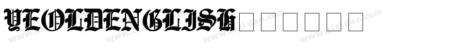 YeOldEnglish字体转换