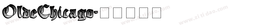 OldeChicago字体转换
