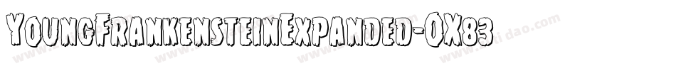 YoungFrankensteinExpanded-OX83字体转换