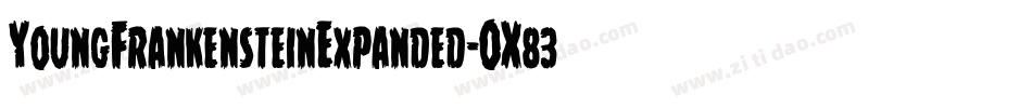 YoungFrankensteinExpanded-OX83字体转换