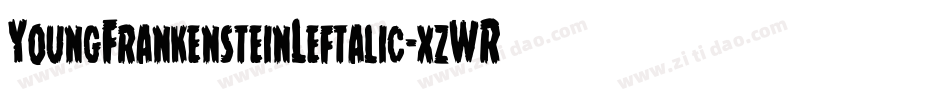 YoungFrankensteinLeftalic-xzWR字体转换