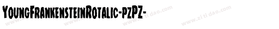 YoungFrankensteinRotalic-pzPZ字体转换 YoungFrankensteinRotalic-pzPZ字体转换