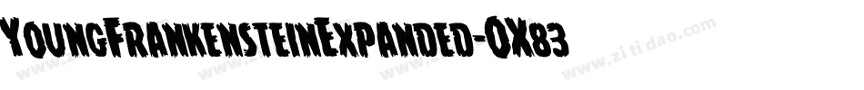 YoungFrankensteinExpanded-OX83字体转换
