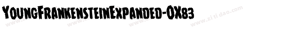 YoungFrankensteinExpanded-OX83字体转换