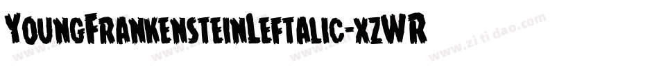 YoungFrankensteinLeftalic-xzWR字体转换
