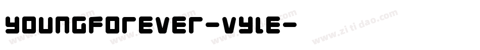 YoungForever-vyLE字体转换