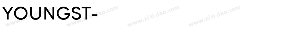 YOUNGST字体转换