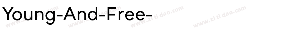 Young-And-Free字体转换