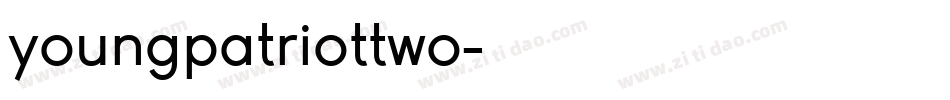 youngpatriottwo字体转换