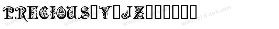 Precious-y1JZ字体转换