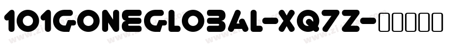 101GoneGlobal-Xq7Z字体转换