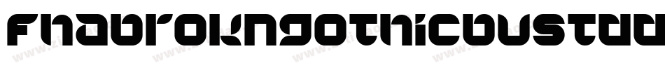 Fhabrokngothicbustddnc-xGYr字体转换