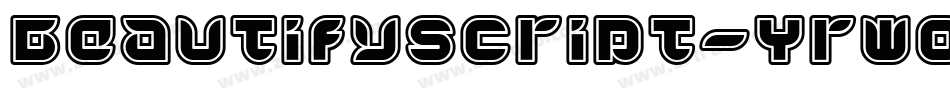 Beautifyscript-YrWo字体转换