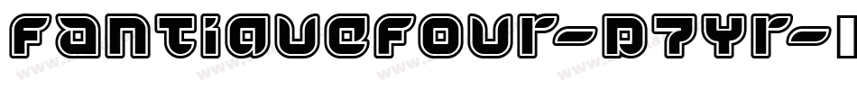 FantiqueFour-p7Yr字体转换