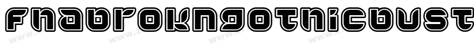 Fhabrokngothicbustddnc-xGYr字体转换
