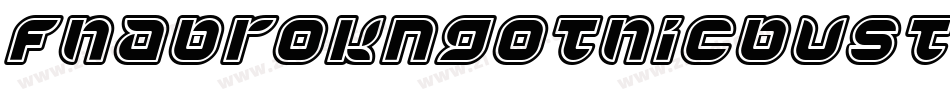 Fhabrokngothicbustddnc-xGYr字体转换